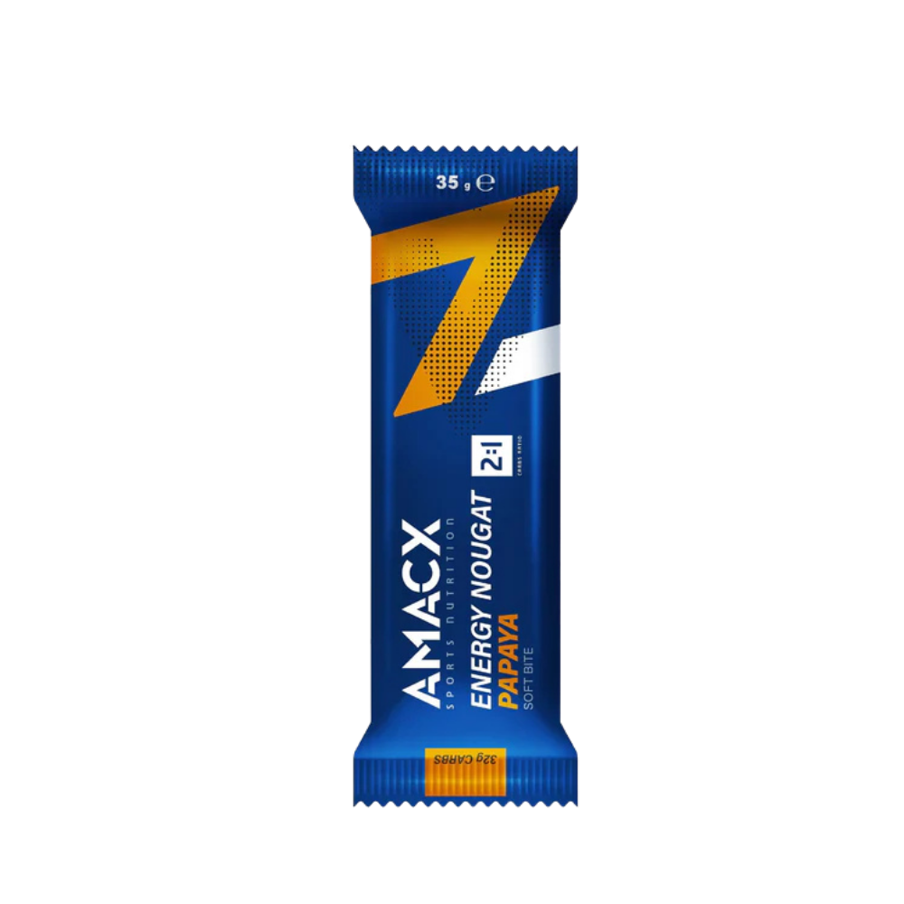 Amacx Energy Nougat Bar - Papaya